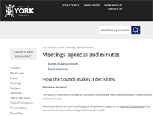 Tablet Screenshot of democracy.york.gov.uk