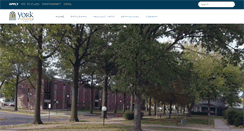 Desktop Screenshot of online.york.edu