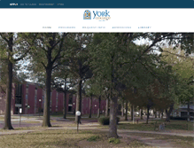 Tablet Screenshot of online.york.edu