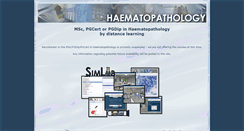 Desktop Screenshot of haematopathology.york.ac.uk